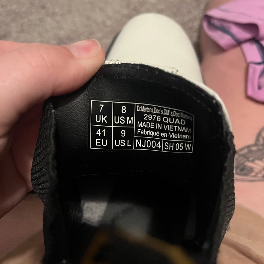 Dr. Martens White Chelsea Boots - Picture 2 of 2